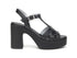 Nero Giardini Sandali Platform con Tacco Alto Tomaia Pelle Nera E410402D-100
